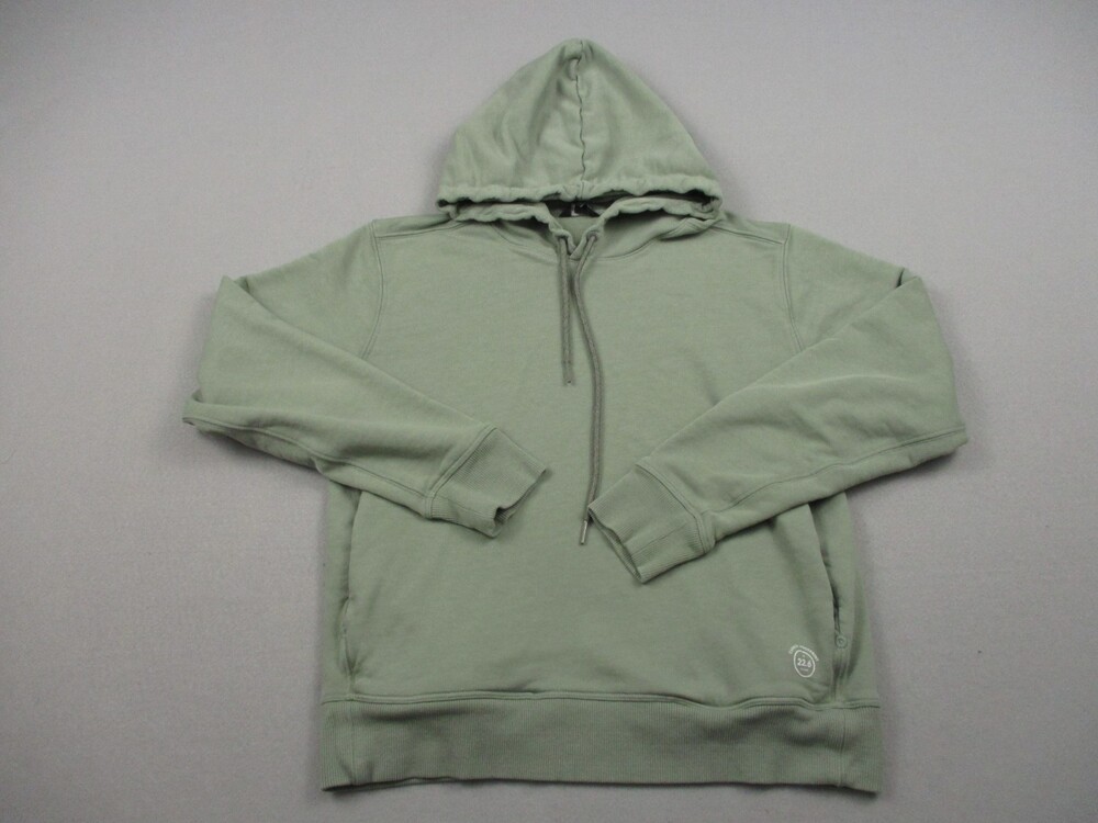 allbirds Hoodie Men Medium Green R&R Sweatshirt Logo Pockets Pullover M